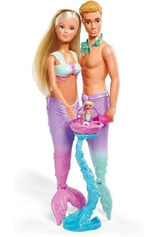 Barbie Deniz Kızı Giydirilebilir Pink