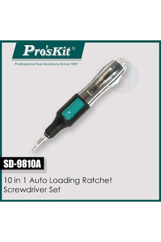 Proskit 9Sd9810A 10 Parça Tornavida Seti