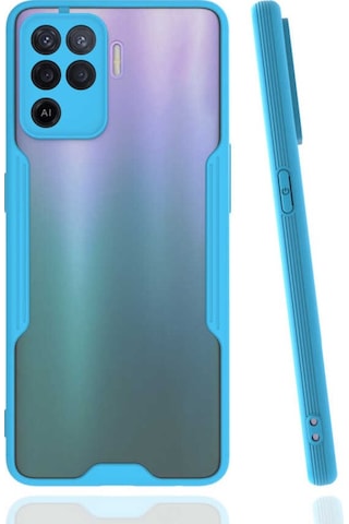 Oppo Reno 5 Lite Kilif Parfe Kenarlari Pastel Renk Silikon Kilif 504347966