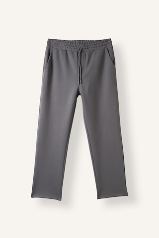 Defacto Regular Fit Beli Bağcıklı Düz Paça Eşofman Altı F0308ax26augr206 Gri-gr206