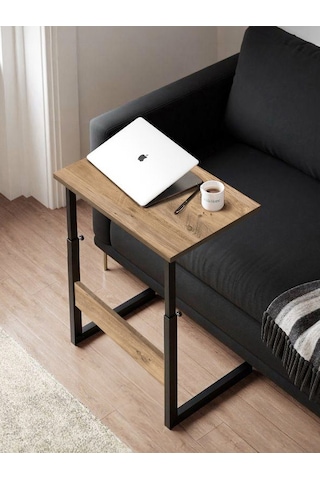 Servetavcı Laptop Sehpası Çalışma Masası Yemek Sehpası 60 x 35 Atlantik Çam