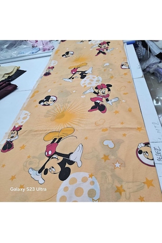 Tek Kişilik Desenli Çocuk Nevresim + Yastık Kılıfı Turuncu