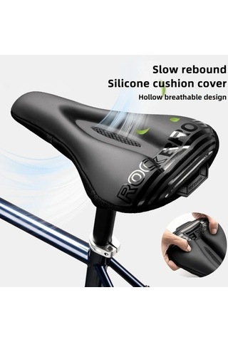 Ebitda Rockbros Bisiklet Sele Kılıfı, Şok Emici Silikon Koltuk Minderi - 38210033001 Altın