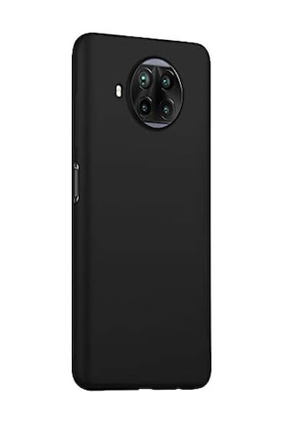 Matte Silicone Xiaomi Mi 10t Lite Kılıf Siyah 50 x 22