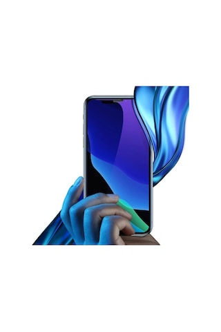 Baseus İphone Xs-x 5.5 Ekran Koruyucu Full Anti Blue Light Tempered Cam Ekran Koruyucu 2 A- 5775