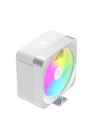 Delta A40 Ex Beyaz Digital 120 Mm Intel 1700p/1851p -amd Uyumlu Hava Soğutucu