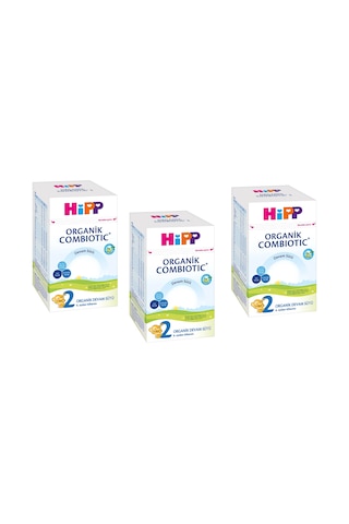Hipp Organik Combiotic 2 Devam Sütü 800 G 3 Adet