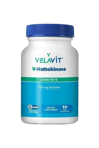 Velavit V-Nattokinase 30 Kapsül Velavit V-Nattokinase 30 Kapsül