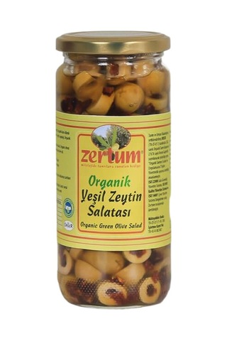 Zertum Organik Yeşil Zeytin Salatası 290 G