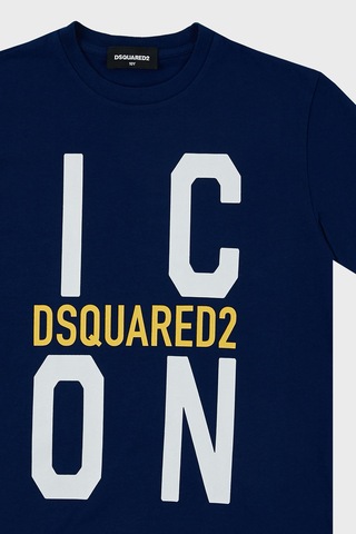 Dsquared2 Çocuk T Shirt Dq0243-d002f Blue Saks Saks