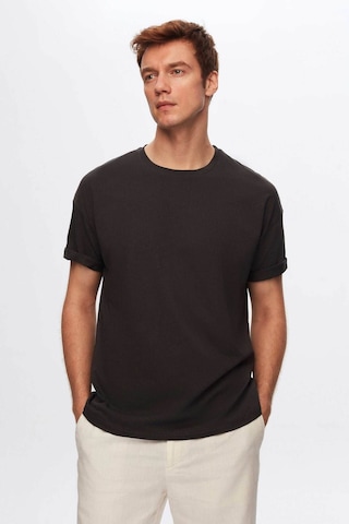 D's Damat Ds Damat Comfort Antrasit %100 Pamuk T-shirt 6HC14ORT02006 Antrasit