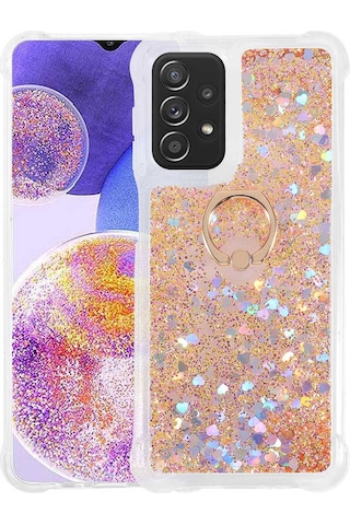 Zore Galaxy Uyumlu A23 Kılıf Milce Kapak - Gold Gold