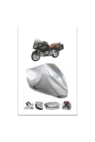 Bmw R1200rt Gri Su Geçirmez Kalitesi Motosiklet Örtüsü