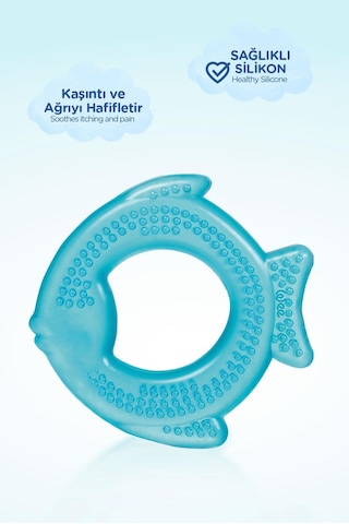 Wee Baby Sulu Dolgulu Diş Halkası Balık Pembe