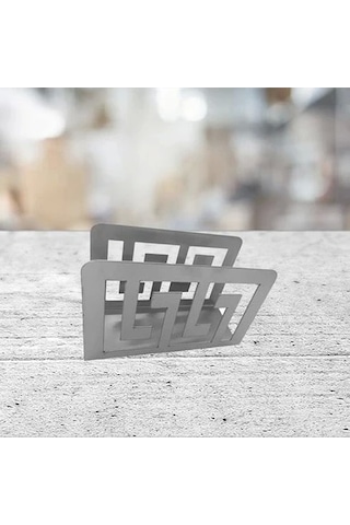 Glare Peçetelik Paslanmaz Çelik Motif Çok Renkli