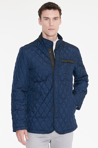 AC&Co / Altınyıldız Classics Erkek Lacı Standart Fit Normal Kesim Dik Yaka Yan Cepli Overcoat Laci