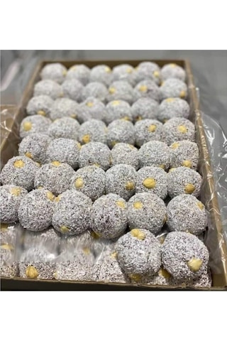 Hindistan Cevizli Fındıklı Truf Topları 500 Gr