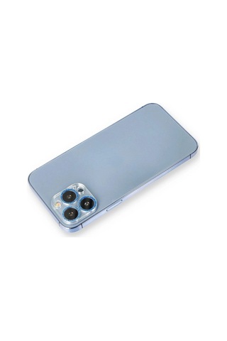 Mey İthalat iPhone Uyumlu 12 Pro Shine Kamera Lens Koruma Cam - Mavi