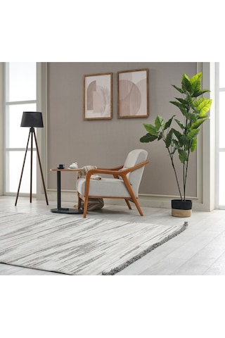 Tekerlekli Etna Sehpa 50x30x57 Cm Siyah