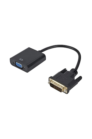 Dvi To Vga Aktif Dönüştürücü Çevirici 4778A Adaptor Monitö