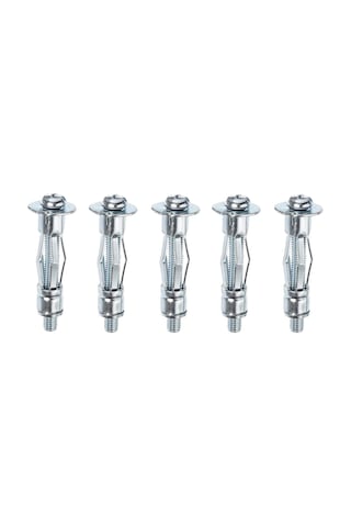 Çelik Alçıpan Ve Boşluk Dübel Frt Tuğla Paraşüt Duvar Bims 3x46 Metal 5 Adet