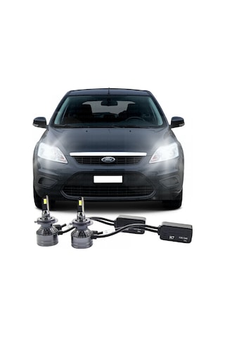 Ford Focus 2 Makyajlı Led Kısa Far Ampulü H7 Ultra