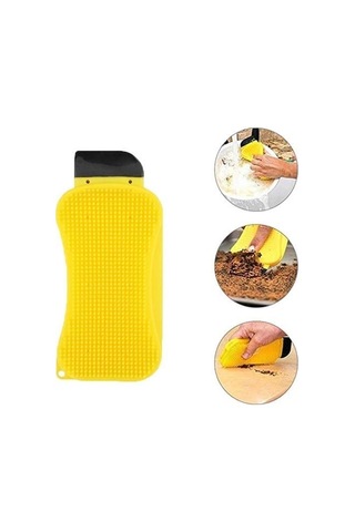 Zmc Bilişim Çok Fonksiyonlu Deterjan Hazneli Pratik Bulaşık Yıkama Fırçası