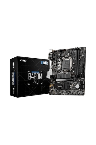 MSI B460M Pro Intel B460 2933 MHz DDR4 Soket 1200 mATX Anakart