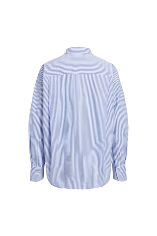 Jack & Jones Kadın Basic Oversize Poplin Gömlek - Jamie - 12200353 Navy Blazer Açık Mavi