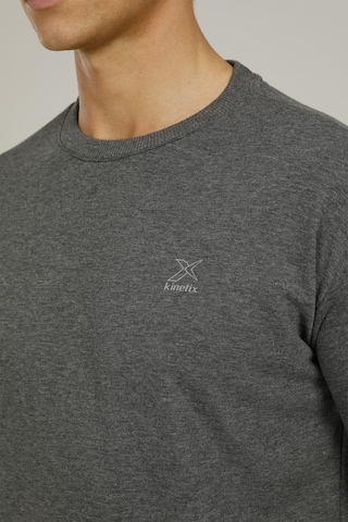 Kinetix Sn90 Basıc C-neck Sweatsh Gri Erkek Sweatshirt