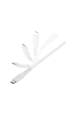 Flow 1.5m 240w Type-c To Type-c Pd Hızlı Şarj Kablo - Beyaz
