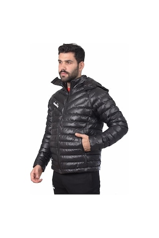 Diadora Doru - Erkek Siyah Şişme Mont - Dorusiyahmnt Siyah