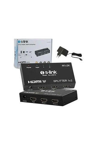 Buradabulabilirsin S-lınk Sl-lu6212, Hdmı Çoklayıcı, 1giriş, 2çıkış, 1pc-2monitör Nl