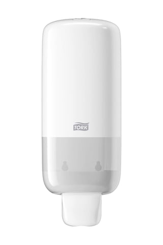 Qianfan Tork 561500 Köpük Sabun Dispenseri Beyaz Şeffaf