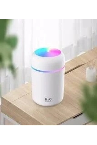 Rgb Işıklı Mini Hava Nemlendirici Usb Sessiz Ultrasonik Buhar
