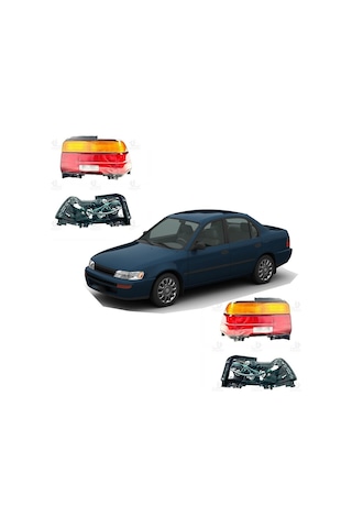 Toyota Corolla Efsane Kasa Arka Stop Takımı Ae101 1993-1998