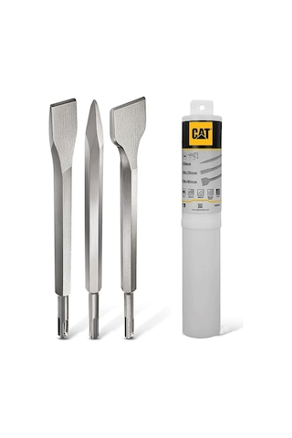 Cat Da03903 Sds Plus 3 Parça Profesyonel Murç/keski Kırıcı Uç Seti