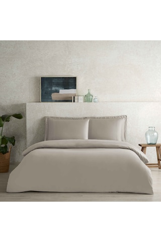 Linens X Tencel Lyocell 2'li Standart Yastık Kılıfı Seti Vizon