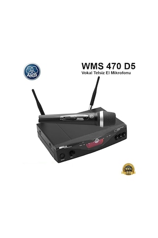 Akg Wms 470 Vocal Set D5 El Tipi Telsiz Mikrofon