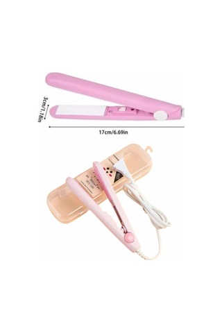 Mini Düzleştirici Seramik Kaplama Seyahat Tipi Elektriklenme Karşıtı