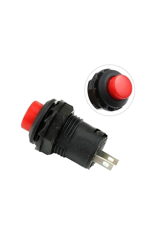 Powermaster Ic-185 D 12 Mm Kalıcılı 2 Pin Plastik Buton