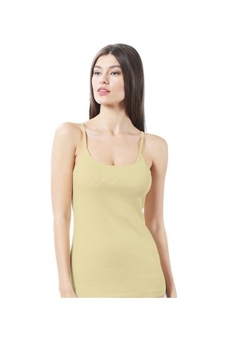 6 Lı Paket Özkan Bayan Ribana Pamuklu Ip Askılı Atlet 0107