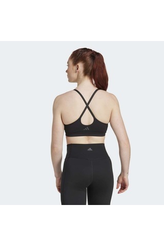 Adidas Jl5480 All Me Ls Kadın Sporcu Sütyeni Siyah