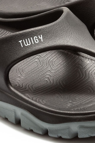 Twigy Jeremy Erkek Parmak Arası Terlik Gri 40/45 ZZ0610 Gri