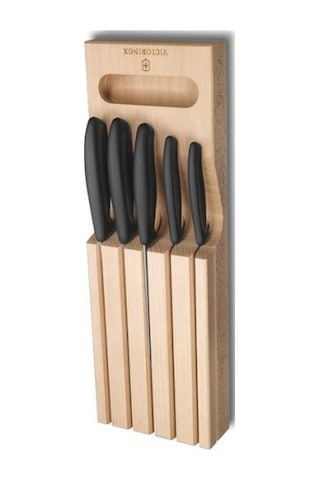 Victorinox 6.7143.5 Swissclassic Ahşap Korumalı Blok Set