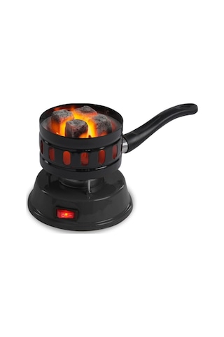 Yuvarlak Galvaniz Elektrikli Nargile Köz Ocağı