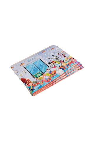 Akınrobotıcs Puzzle 42 Parça Diğer Mavi
