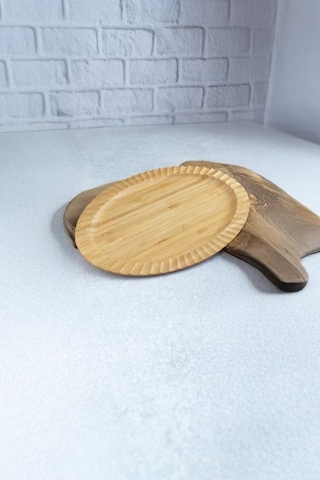 Bambum Crumble - Oval Tabak Büyük