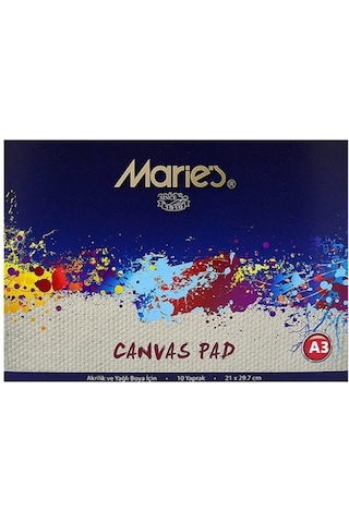 Maries Canvas Pad 10yp A3