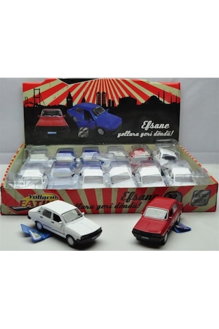 Nostalji Renault Toros Çek Bırak Metal Araba 75521